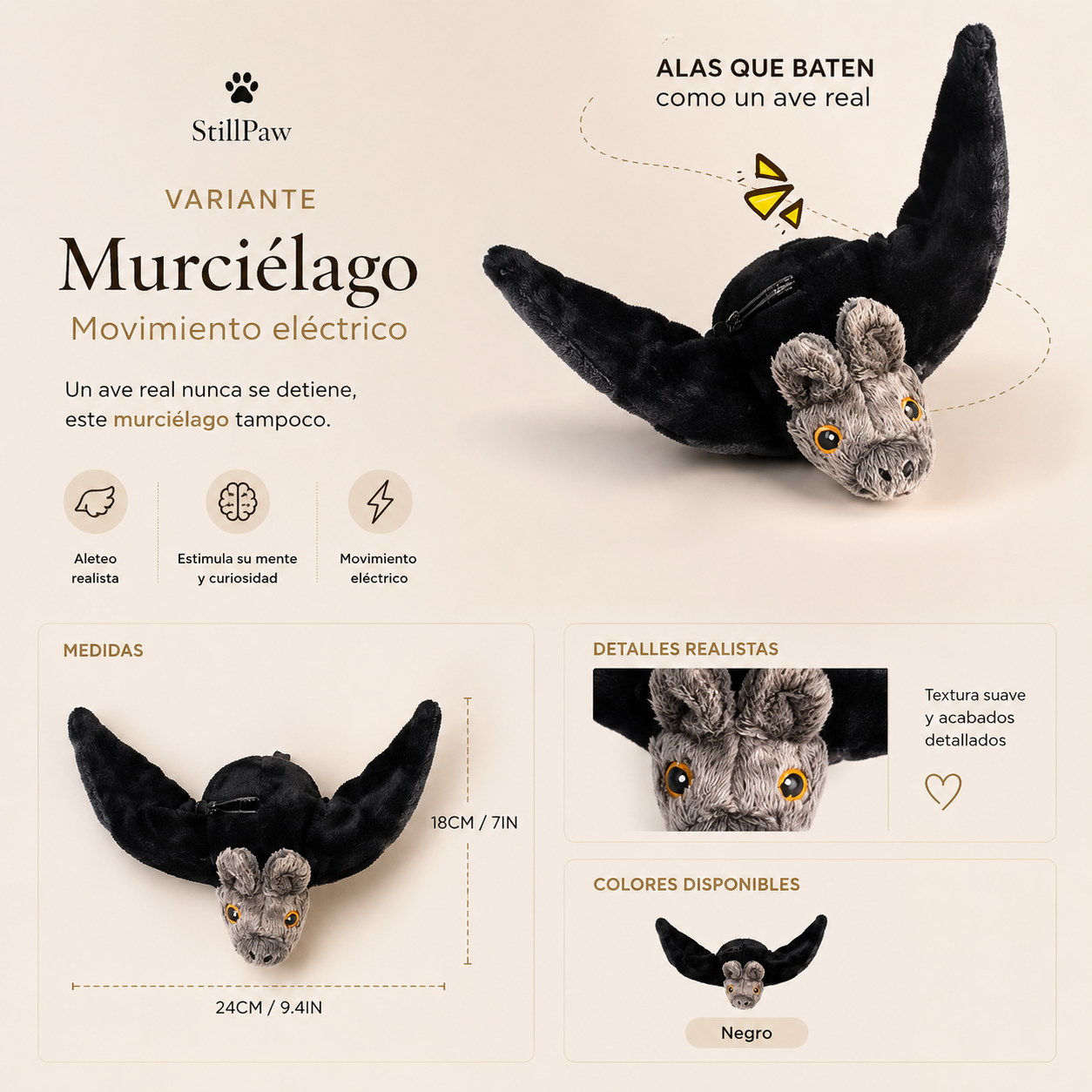 Juguete Interactivo para Gatos | StillPaw™